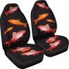 Cherry Barb Fish Print Car Seat Covers