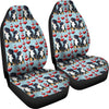 Bernese Mountain Dog Love Print Car Seat Covers