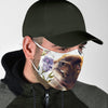 Lovely Tibetan Spaniel Print Face Mask