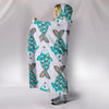 Fish Patterns Print Hooded Blanket