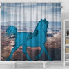 Anglo Arabian Print Shower Curtains