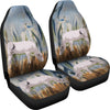 Chianina Cattle (Cow) Print Car Seat Covers