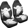 Brown Swiss cattle (Cow) Print Car Seat Covers