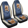 Yorkshire Terrier (Yorkie) Print Car Seat CoverTX State