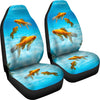 Comet Fish Print Car Seat Covers