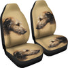 Irish Wolfhound Print Car Seat Covers