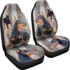 Doberman Pinscher Print Car Seat Covers