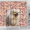 Pekingese Dog Print Shower Curtains