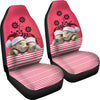 Miniature Pig Print Car Seat Covers