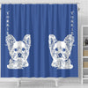 Yorkshire Terrier (Yorkie) Print Shower Curtain