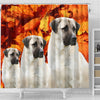 Cute Anatolian Shepherd Print Shower Curtains