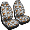 American Staffordshire Terrier Dog Pattern Print Car Seat Covers