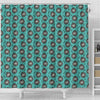 Lion Pattern Print Shower Curtains