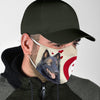 Belgium Tervuren In Heart Print Face Mask