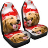 Golden Retriever Dog Print Car Seat Covers