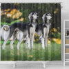 Amazing Saluki Dog Print Shower Curtains