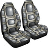 Abstract Design Print Car Seat Covers