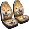 Shiba Inu Dog Print Car Seat Covers