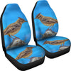 Lark Bird Print Car Seat Covers