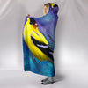 American GoldFinch Bird Print Hooded Blanket