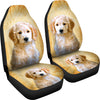 Goldendoodle Dog Print Car Seat Covers