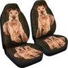 Irish Terrier Dog Print Car Seat Covers