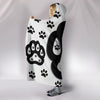 Paws Print Hooded Blanket