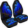 Hyacinth Macaw Parrot Print Car Seat Covers