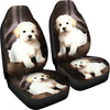 Shih poo Dog Print Car Seat Covers