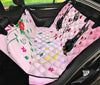 Doberman Pinscher With Rose Print Pet Seat Covers