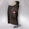 Bouvier des Flandres Dog Print Hooded Blanket