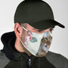 Lovely Abyssinian Cat Print Face Mask