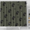 Curlycoated retriever Print Shower Curtain