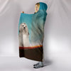 Lhasa Apso Dog Print Hooded Blanket