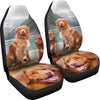 Nova Scotia Duck Tolling Retriever Dog Print Car Seat Covers