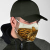 Toyger Cat Print Face Mask