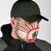 Cute Basset Hound Print Face Mask