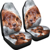 Irish Setter Dog Print Car Seat Covers