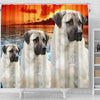 Anatolian Shepherd Print Shower Curtains