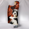 Cute Polish Lowland Sheepdog Print Hooded