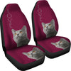 Chartreux Cat Print Car Seat Covers