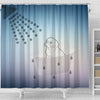 Cute Pug Dog Bath In Bathtub Print Shower Curtain