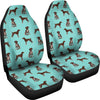 German Shorthaired Pointer Dog Pattern Print Car Seat Covers