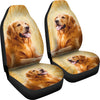 Golden Retriever Print Car Seat Covers