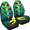 American Goldfinch Bird Print Car Seat Covers