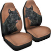 Scottish Terrier Print Car Seat Covers