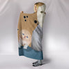 Cute Persian cat Hooded Blanket