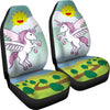 Cartoon Unicorn Print Car Seat Covers