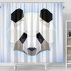 Lovely Panda Art Print Shower Curtains