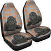 Barbet Dog Print Car Seat Covers